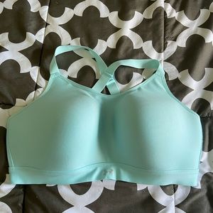 Under Armour.  Sports Bra brand new never has been worn.